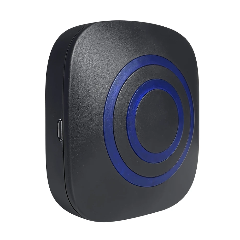 

Беспроводной водонепроницаемый дверной звонок с дистанционным управлением и датчиком движения для пожилых людей, умный беспроводной дверной звонок 360° ° Вращение