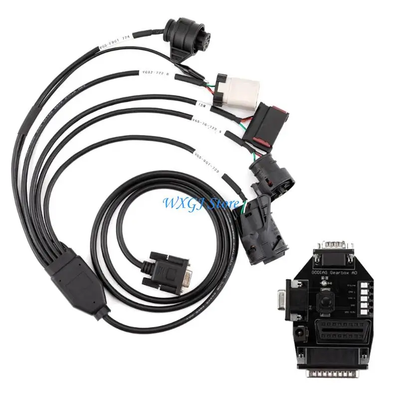 37JE 5 In 1 Transmission Cable Set Strong Shifts Cable for Vehicle VGS2-722.8 Use