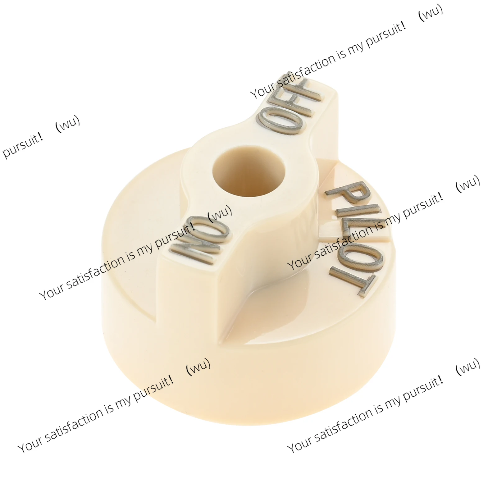 2 sets  Control Valve Beige Pilot Dial Knob and 200-400°F Thermostat Knob for Fryers, Range, Braising