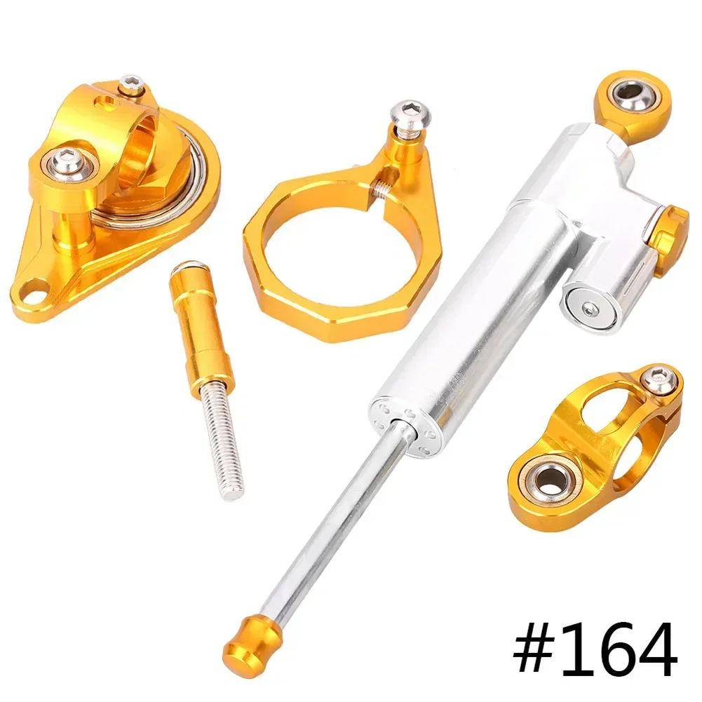 For SUZUKI GSXR600 GSXR750 2006 2007 2008 2009 2010 GSXR 600 750 K6 K8 K10 Steering Damper Stabilizer Saftety Control w/ Bracket