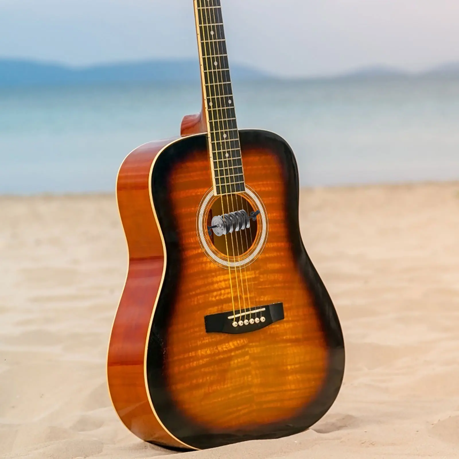 

Guitar Bell Professional Sound Hole Instrument Cover Decoration Accessories Supply Component Musical Accessory Replacement