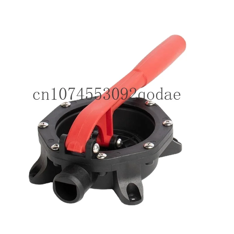 720GPH Manual Bilge Pump Hand Tools Water Transfer Diaphragm Self-Priming Pump for Marine Boat Marine Parts