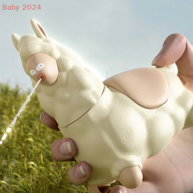 Jouets de pistolet à eau d'alpaga, jouet de pulvérisation d'eau, jouets de tir de combat en plein air d'été, cadeaux de plage, jouets de bain