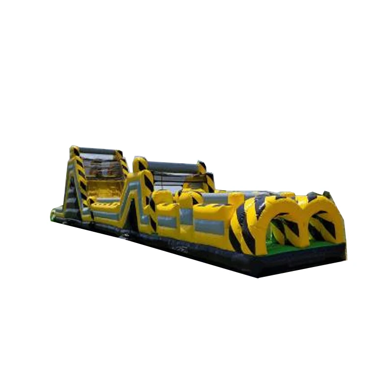 Giant Inflatable Obstacle Course Inflatable Slide Bounce House Combo Inflatable Sports Games Outdoor Use