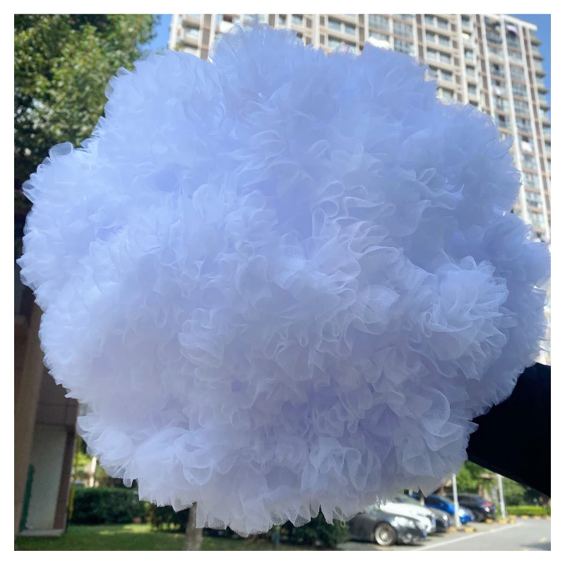 Lolita Petticoat Black and White 45cm Short Dress Tutu Mujer Adulta Cloud Elastic Waist Beautiful Bow, A Fluffy Cloud Vestido