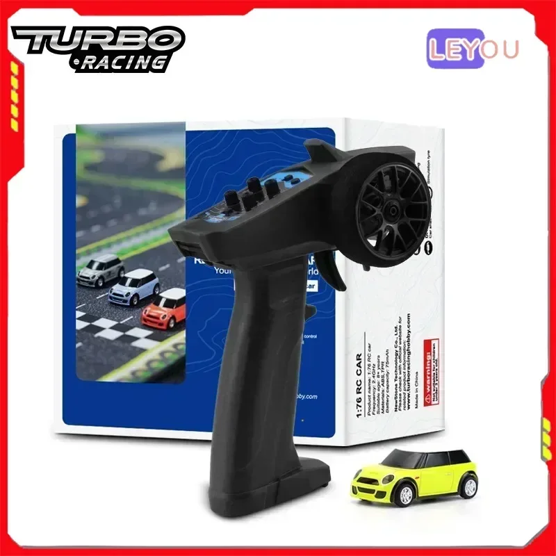 

Turbo Racing Full Scale Rc 1:76 Colored Car Shell Mini Remote Control Car C10 Set Office Desktop Pressure Reducing Leisure Toys