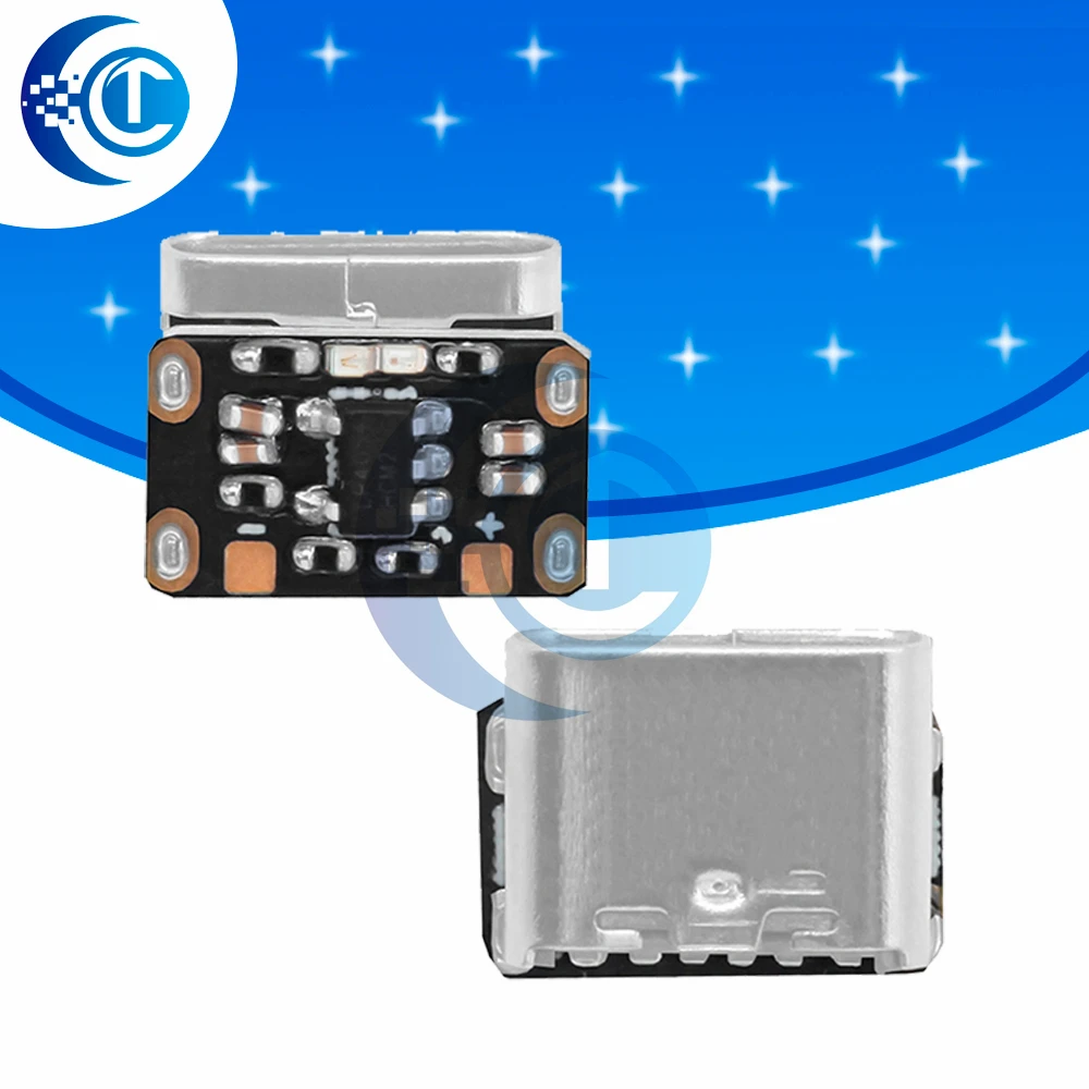 3.7V 4.2V 18650 keyboard charging power board protection Mini lithium battery charging board Type C