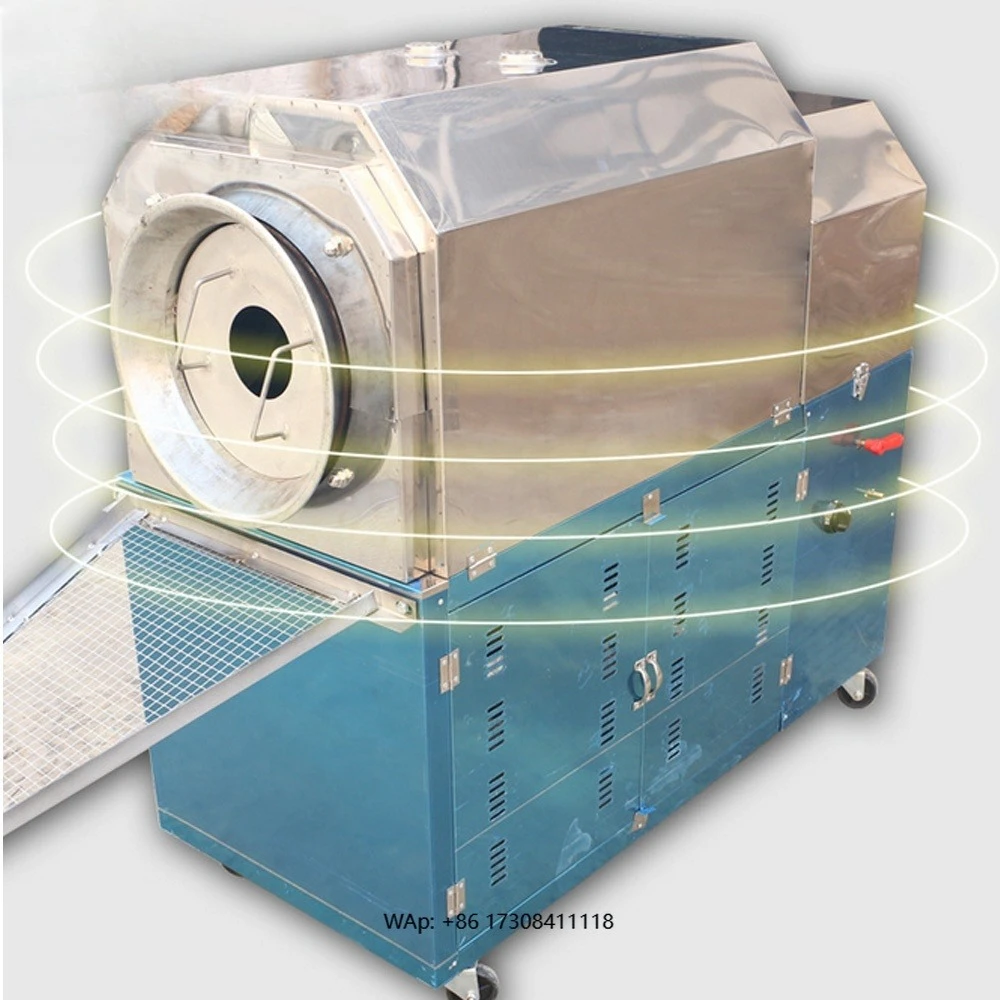 

Small gas ground nut roasting electric macadamia nut roasting oven cocoa bean roaster