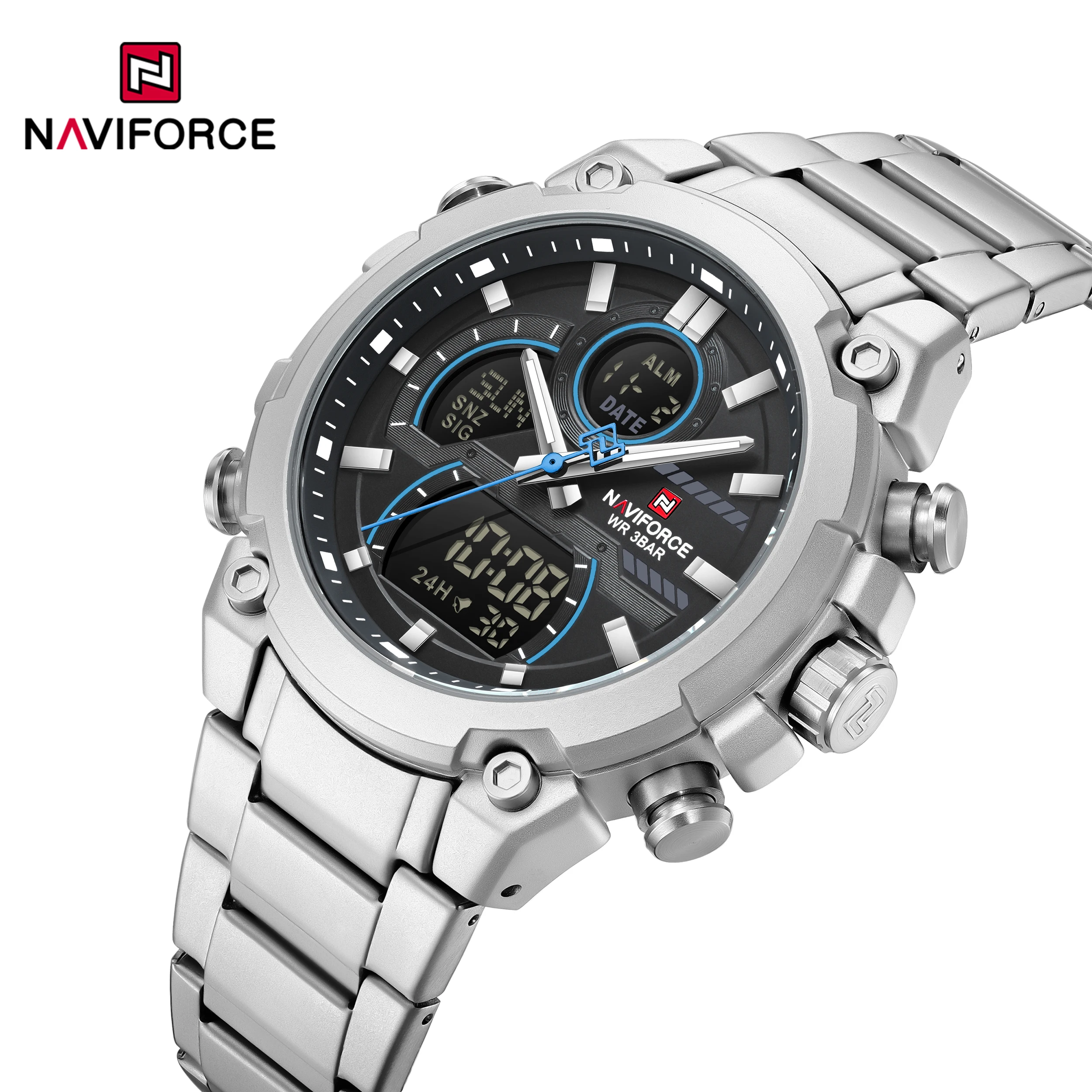 ΠΠ»Π΅ΠΊΡΡΠΎΠ½Π½ΡΠ΅ ΡΠ°ΡΡ NAVIFORCE 9278 Π΄Π»Ρ ΠΌΡΠΆΡΠΈΠ½ Ρ Π΄Π²ΠΎΠΉΠ½ΡΠΌ Π΄ΠΈΡΠΏΠ»Π΅Π΅ΠΌ, ΠΊΠ°Π»Π΅Π½Π΄Π°ΡΠ΅ΠΌ, ΡΠΏΠΎΡΡΠΈΠ²Π½ΡΠΌ Π΄ΠΈΠ·Π°ΠΉΠ½ΠΎΠΌ, ΠΌΠΎΠ΄Π½ΡΠ΅ ΠΌΡΠΆΡΠΊΠΈΠ΅ ΡΠΈΡΡΠΎΠ²ΡΠ΅ Π½Π°ΡΡΡΠ½ΡΠ΅ ΡΠ°ΡΡ, reloj hombre. ΠΠ»Π΅ΠΊΡΡΠΎΠ½Π½ΡΠ΅ ΡΠ°ΡΡ NAVIFORCE 9278 Π΄Π»Ρ ΠΌΡΠΆΡΠΈΠ½ Ρ Π΄Π²ΠΎΠΉΠ½ΡΠΌ Π΄ΠΈΡΠΏΠ»Π΅Π΅ΠΌ, ΠΊΠ°Π»Π΅Π½Π΄Π°ΡΠ΅ΠΌ, ΡΠΏΠΎΡΡΠΈΠ²Π½ΡΠΌ Π΄ΠΈΠ·Π°ΠΉΠ½ΠΎΠΌ, ΠΌΠΎΠ΄Π½ΡΠ΅ ΠΌΡΠΆΡΠΊΠΈΠ΅ ΡΠΈΡΡΠΎΠ²ΡΠ΅ Π½Π°ΡΡΡΠ½ΡΠ΅ ΡΠ°ΡΡ, reloj hombre.
