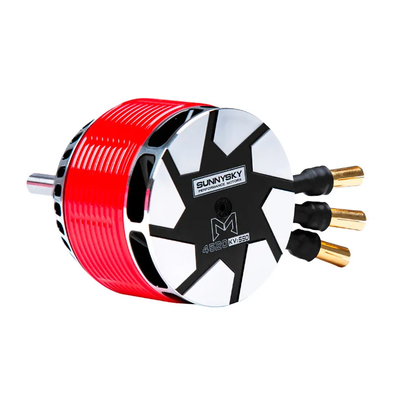 Genuine New Sunnysky M4520 Brushless Motor for 520‑600 Class RC Helicopter Racing Competition 1 Unit