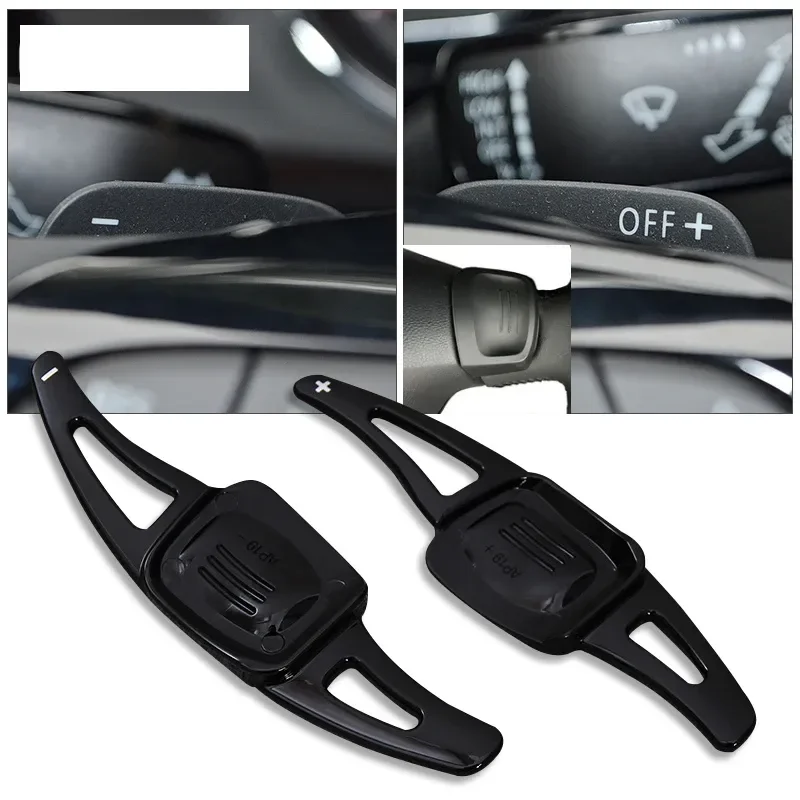 Auto Steering Wheel Rear Shift Paddle Car Steering Wheel Shift Paddle Extension For VW Golf 8 MK8 R GTI R Line ABS