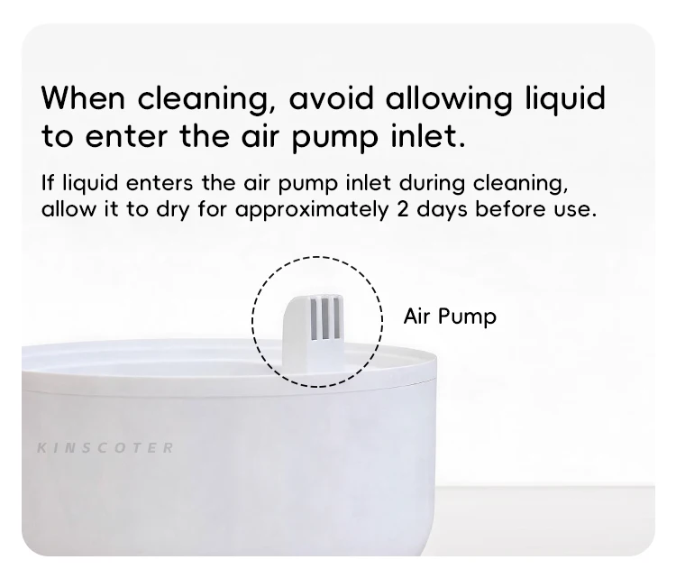 Kinscoter 3L Luftbefeuchter Professioneller Großraum-Luftbefeuchter für Zuhause Tisch-Wassernebel-Diffusor mit Fernbedienung – Detail 15
