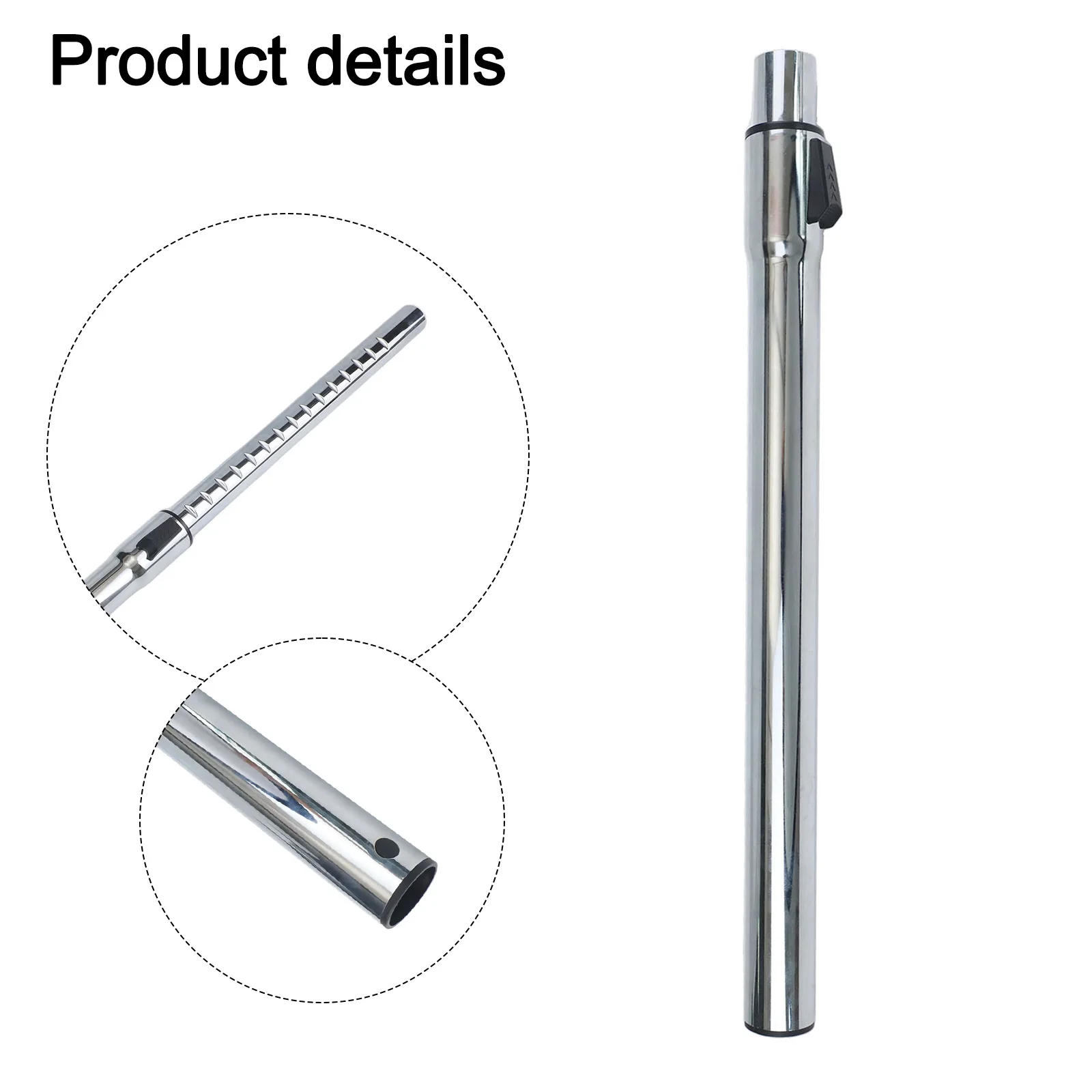 As Pictures Show Adjustable Vacuum Pipe Replacement Vacuum Tube Daily Use Durability Efficient Suction Performance