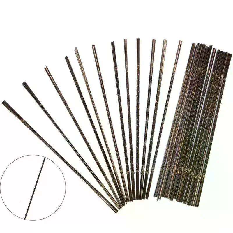 Jeweler Jewelry Metal Cutting Saw Blades Set Handicraft Jewelry Design And Repair Gems Woodworking Hand Tools 12/144pcs