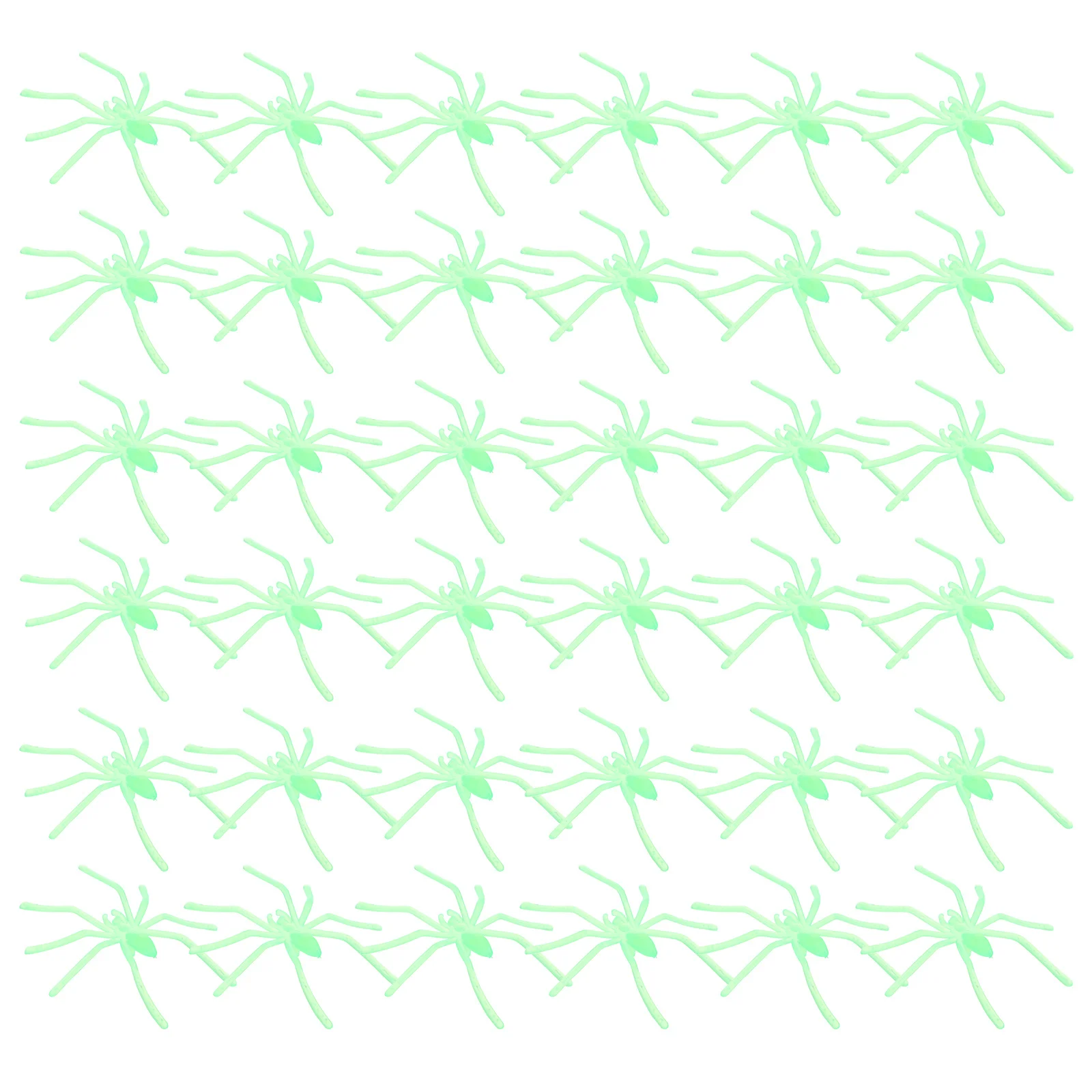 50 pezzi di simulazione ragno decorazioni di Halloween scherzo ragni finti per forniture per feste in casa stregata ragno di plastica di Halloween