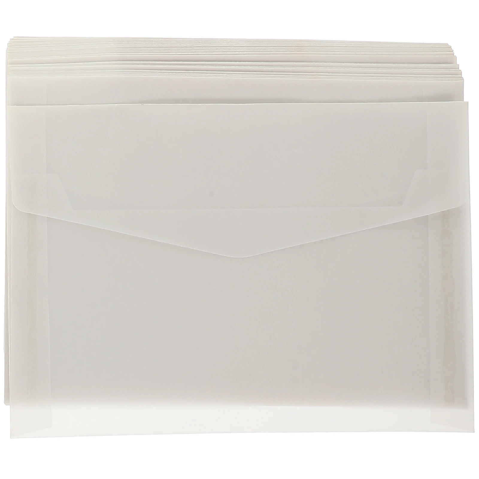 

60pcs Retro Translucent Cash Envelopes Exquisite Money Holder For Wedding Graduation Budget Business Event Packaging Paper