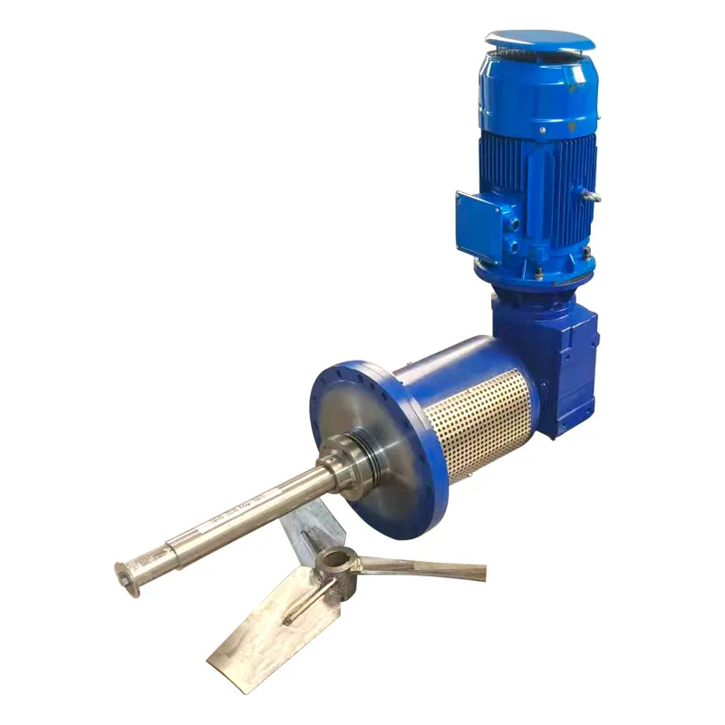 Dissolving tank agitator, side-pass iron salt agitator