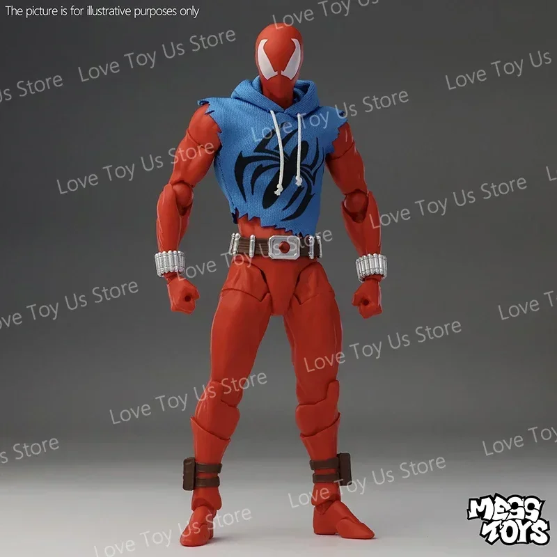 

Оригинальный Mess Toys Mafex Scarlet Spider — версия комиксов | Выставочное памятное издание Подвижная фигурка