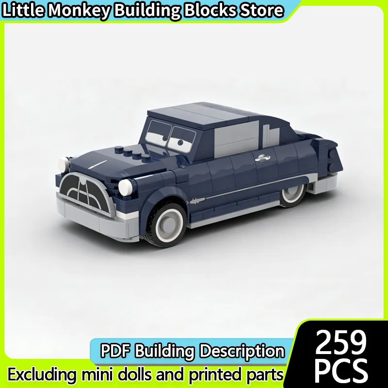 

Popular Movie Model MOC Building Bricks Popular Anime Special Vehicles Modular Technology Children Holiday Gifts Assemble Toys