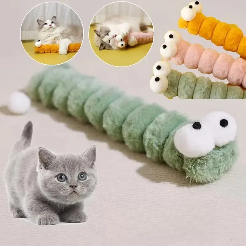Plush Imitation Drawstring Cat Pillow Toy Cat Teasing Stick Teeth Grinding Stick Cat To Relieve Boredom Pet Cat Bite Resistant