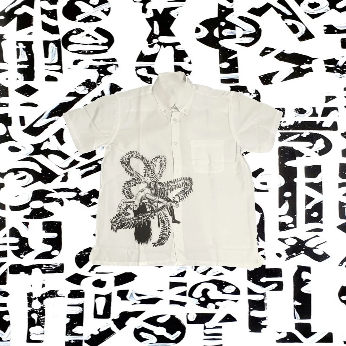 

Top Womens and men Aesthetic Clothes Floral Print short Sleeve Clothing Streetwear Women Clothes Fashion Street KPOP