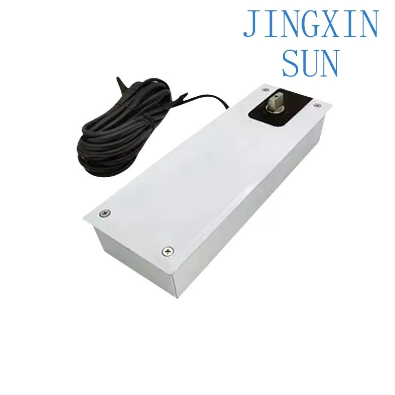 Electric floor spring intelligent single and two-way glass door accessories automatic swing