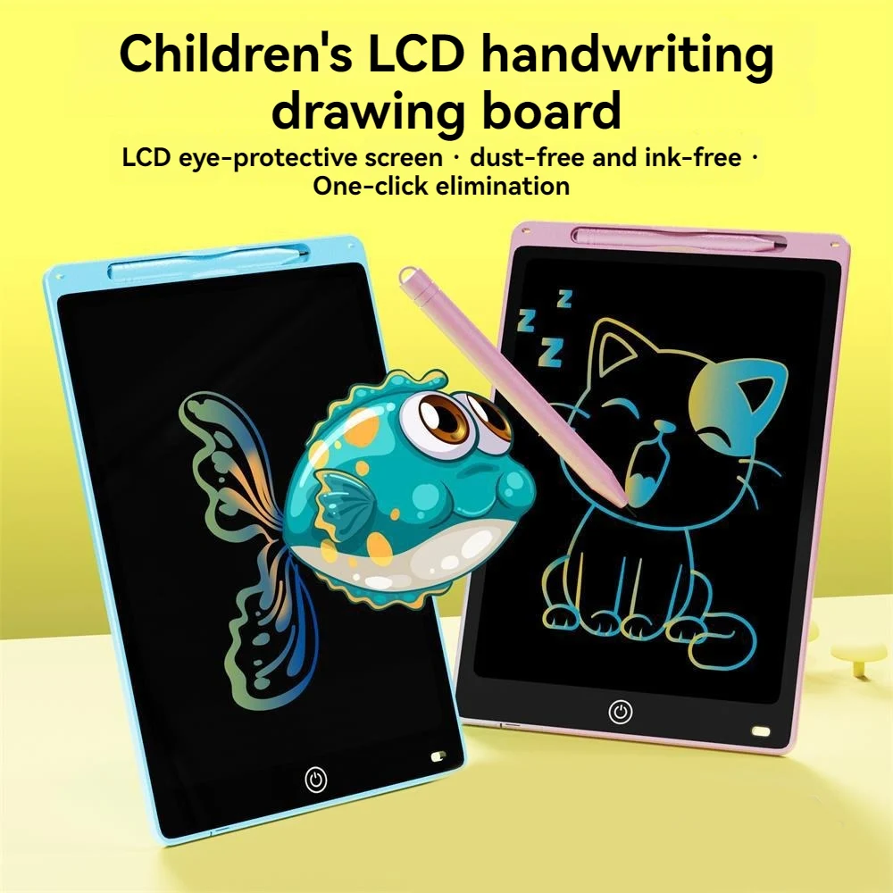 لوحة رسم LED للأطفال ، الكتابة اليدوية ، الرسم ، الطفل ، المنزل ، الكتابة على الجدران ، الكتابة الإلكترونية ، لعبة ، فتاة