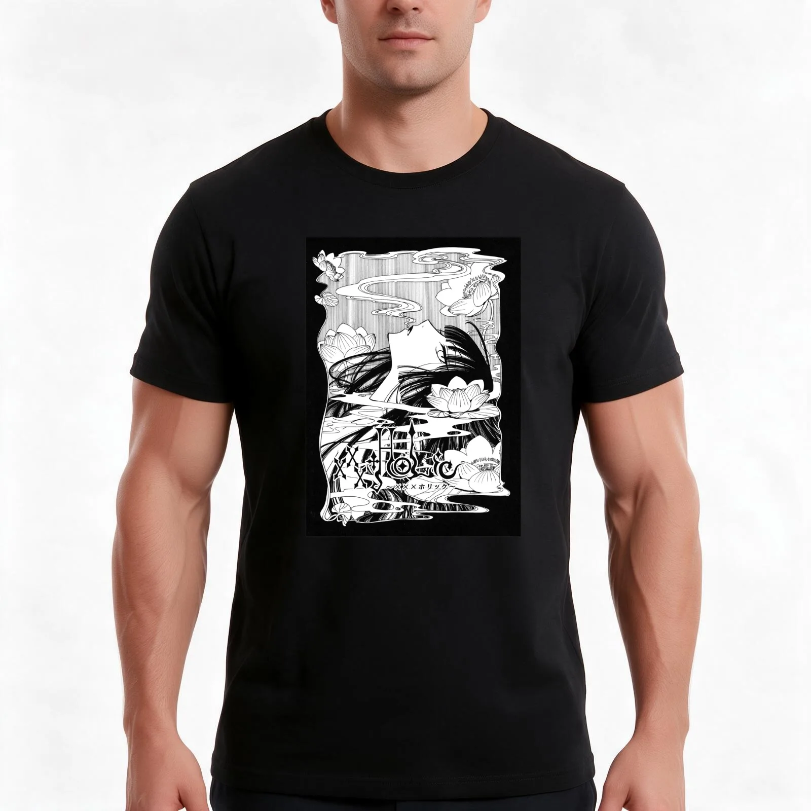Ichihara Yuuko T-Shirt Summer Casual Cotton Tee Oversized Streetwear Tops Vintage Graphic Print Loose Fit Short Sleeve