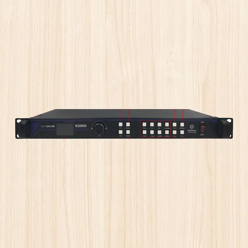 Linsn X2000 Full Color LED Display Screen Two-in-one Video Processor System Master Control Integrated With Sender Controller