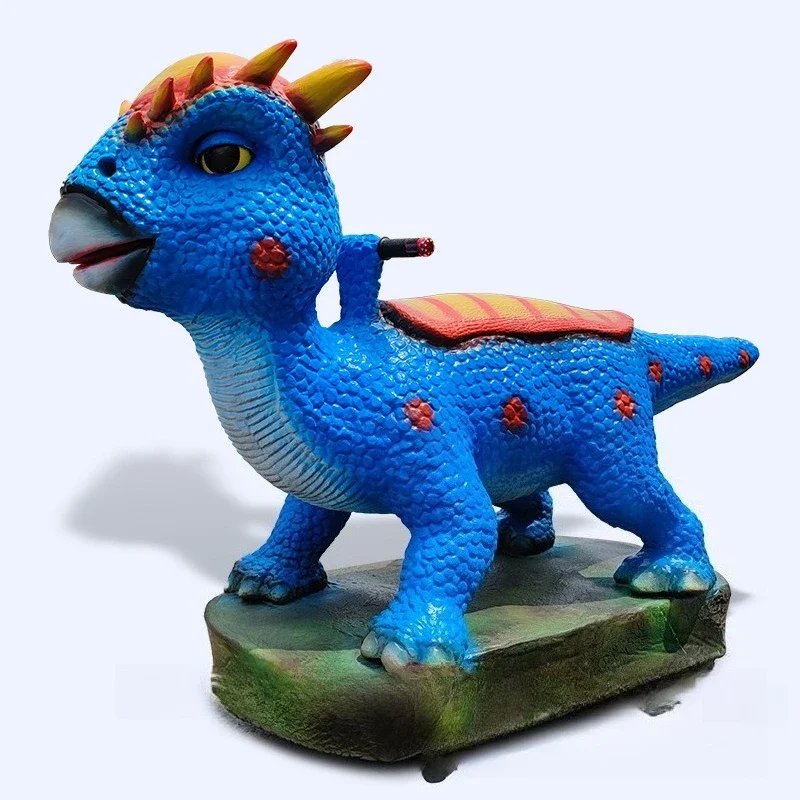 

Dinosaur electric car, drag dragon, model simulation dinosaur cycling bike, parent-child double interactive