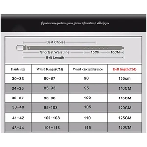 Genuine leather belt for men, men's handle, automatic buckle, metal, luxury, famous brand, quality 8 Main Sales Belt Men's Leather - №8