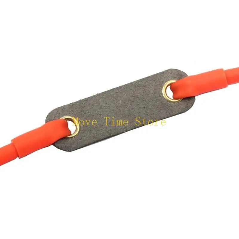92ME High Performances Latex Tubing Slings Shot Bands With Thick PU Leather Pouches For Safe Outdoor And Use