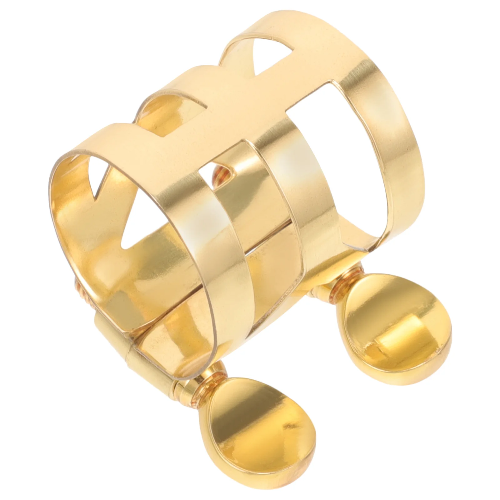 

Saxophone Ligature Alto Sax Metal Clamp Adjustable Reed Clip For Secure Fit Saxophone Parts Wind Instrument Accessory Sax