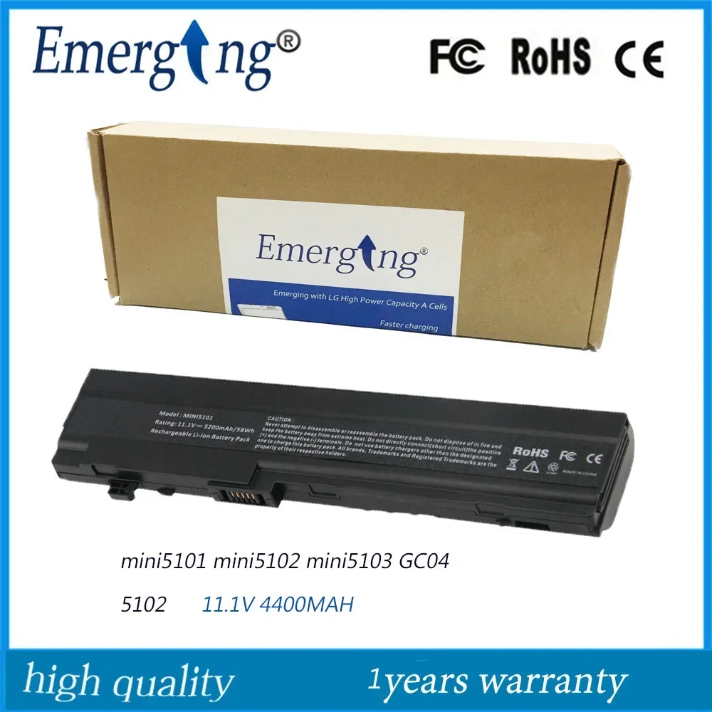 

11.1V 4400MAH New Laptop Battery for HP Mini 5101 MINI 5102 5103 HSTNN-IB0F