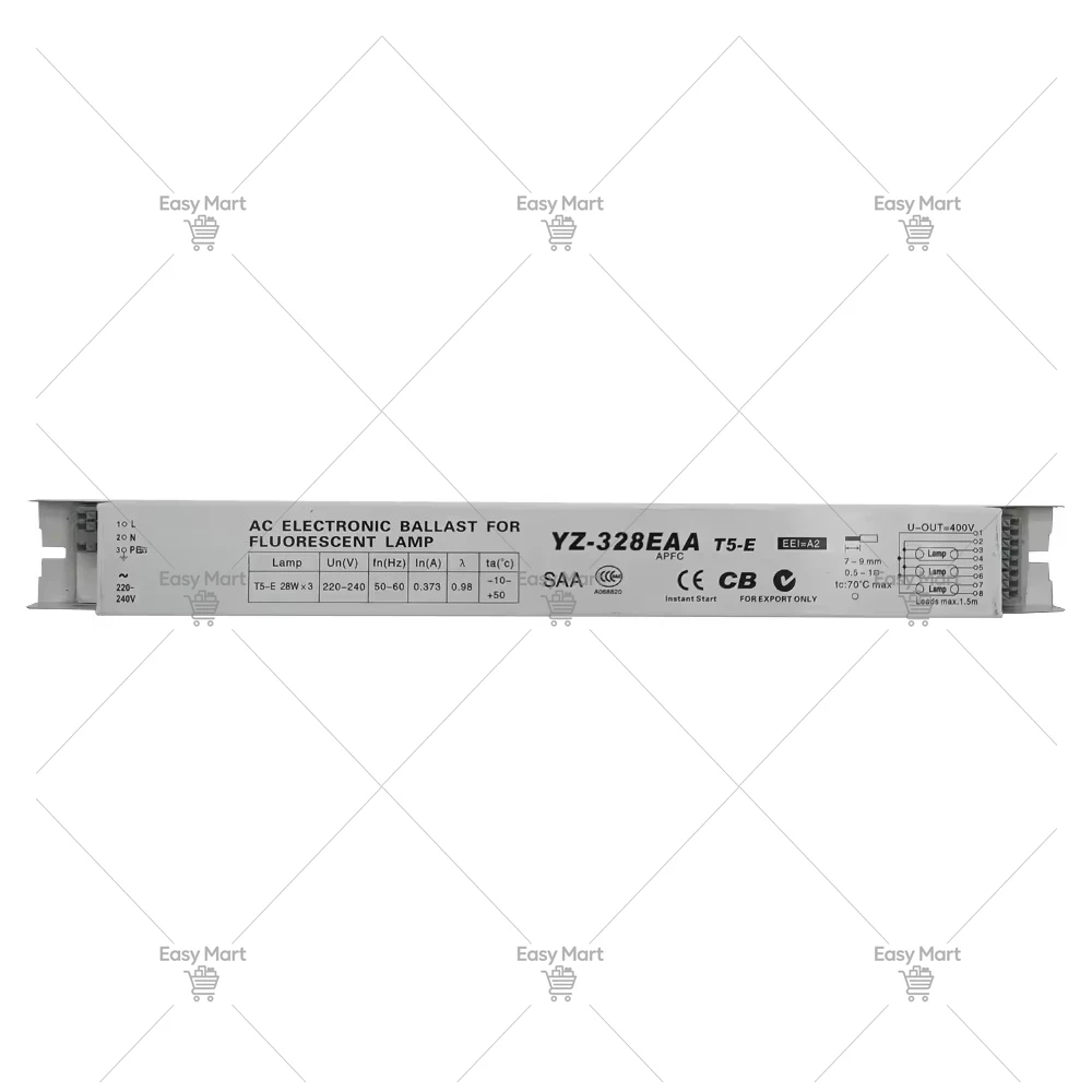 3AAA Electronic Ballast YZ-228 EAA/YZ-328EAA T5-E 28W Ballast 2X28W 3X28