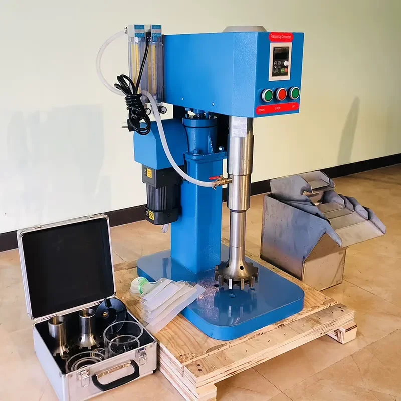 i Lab XFD-12 Multi Tank Flotation Machine Mineral Separation Test Equipment for Gold Copper Fluorite Coal Ore Sample Analysis