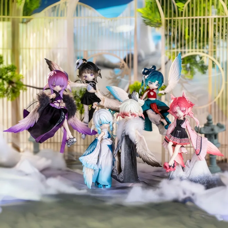 

Penny'S Box Luluya Yunyuge Series Blind Box 1/8 BJD Mystery Box Kawaii Action Figure Toys Model Surprise Bag Moveable Doll Gift