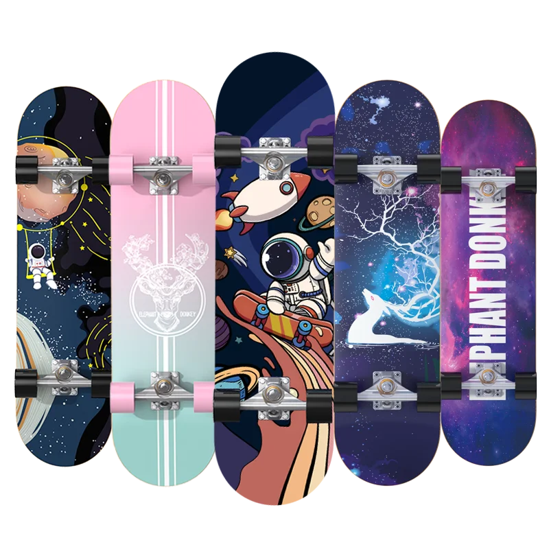 Top Ranking Aluminum Truck Skateboards Adult Skating Boards Custom Skateboards