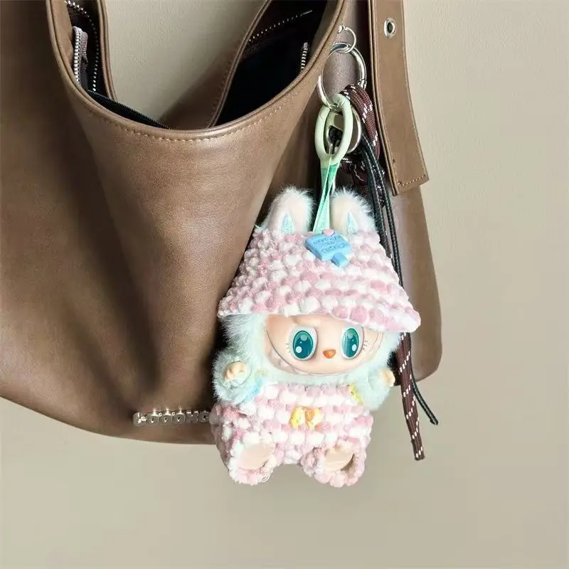 LABUBU clothes baby clothes 17cm Cute marshmallow One, two, three generations of overalls suit（2 point）