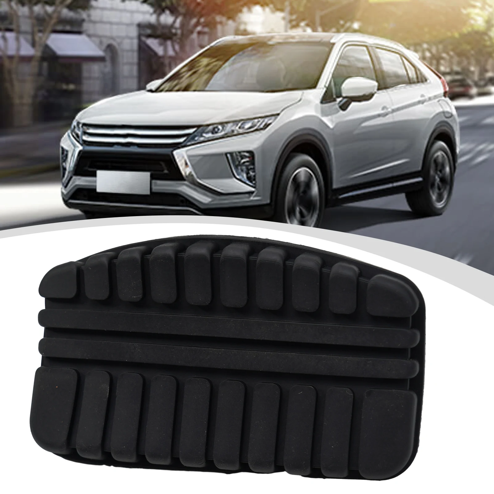 1 Brake Pedal Rubber Pad Color As Shown Fitment Type Direct Material Plastic Replacement MR334969 Not  1 Brake