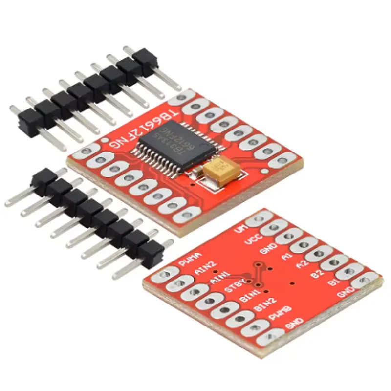 TB6612FNG DRV8833 motor drive board module is a small-sized high-performance balanced trolley with a capacity exceeding L298N