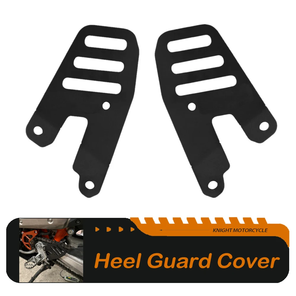 

Heel Guard Cover Protector For KTM 690 Enduro R SMC R 2007 - 2024 701 Enduro Supermoto 2009 - 2023 2024 Rack-less Bags Brackets