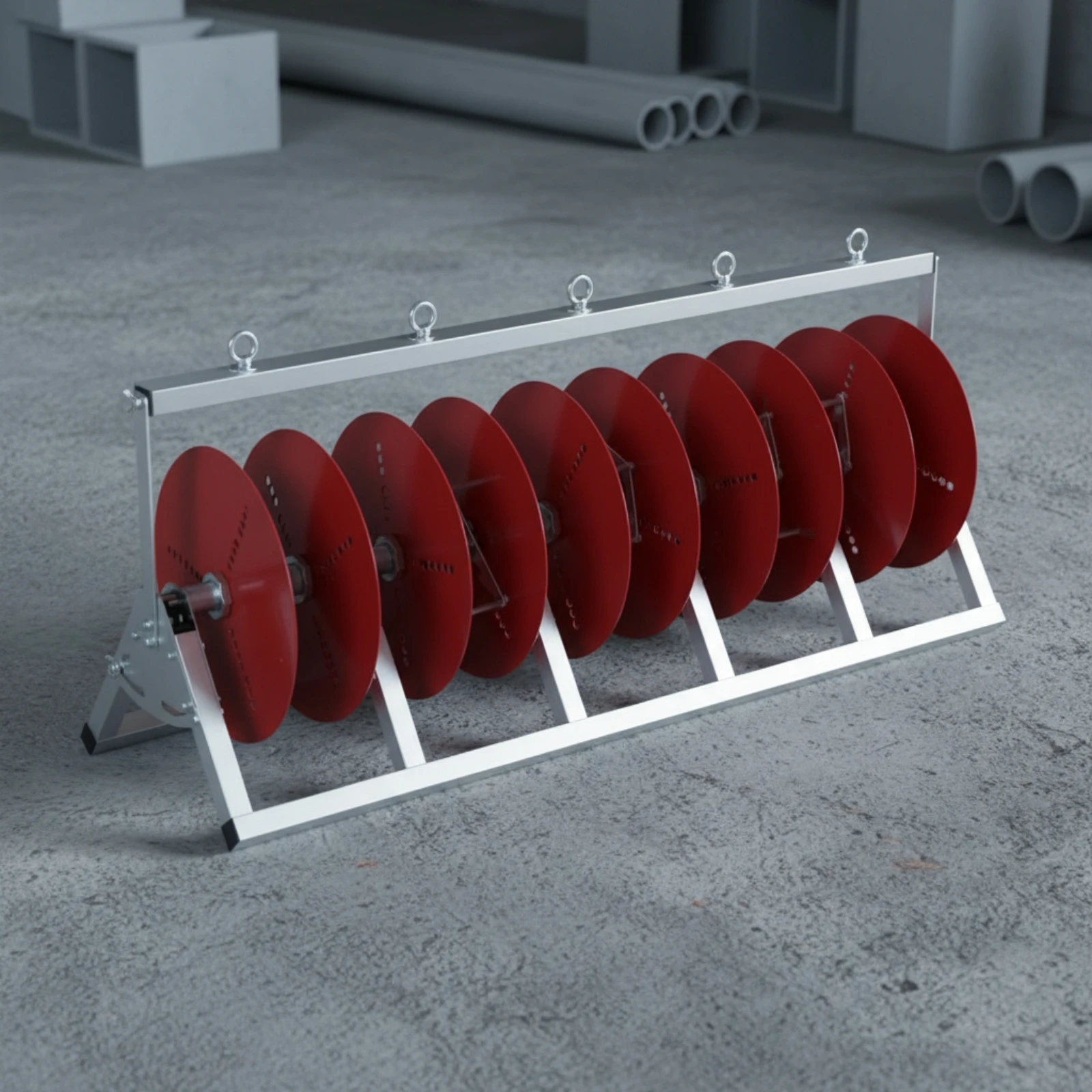 Wire Payout Stand Heavy-Duty Collapsible Wire Spool Rack Reel Stand Steel Compact for Electricians, Electrical Work