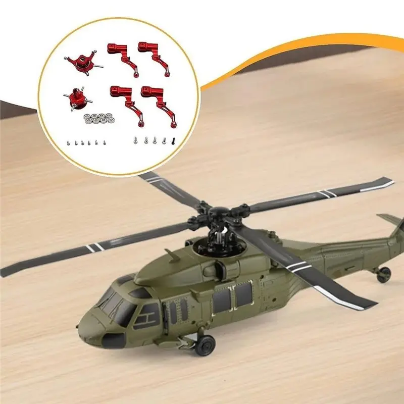 For WLTOYS XK K170 Remote Control Helicopter Accessories K170 Motor And Gear For CROSS Disc, Rotor For Head, And Blades