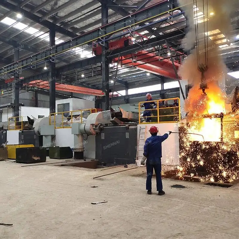 Electric Energy-Saving Intermediate Frequency Induction Furnace For Melting Steel Iron Alloy Metal