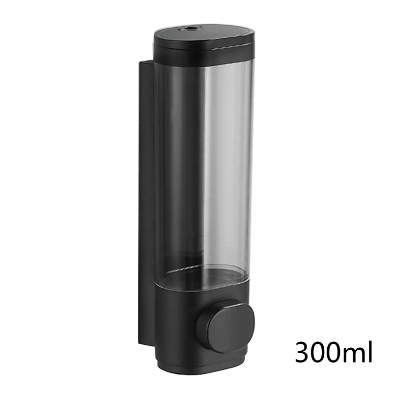 Hand-press Soap Liquid Dispenser Wall Mount Shower Gel Shampoo Bottle Shower Gel Drosphip