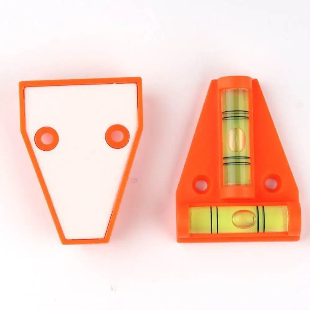 Magnetic T Shaped Spirit Level Pocket Measuring Tool High Clarity Bubble Gauge Plastic Leveler For Professional Carpenter