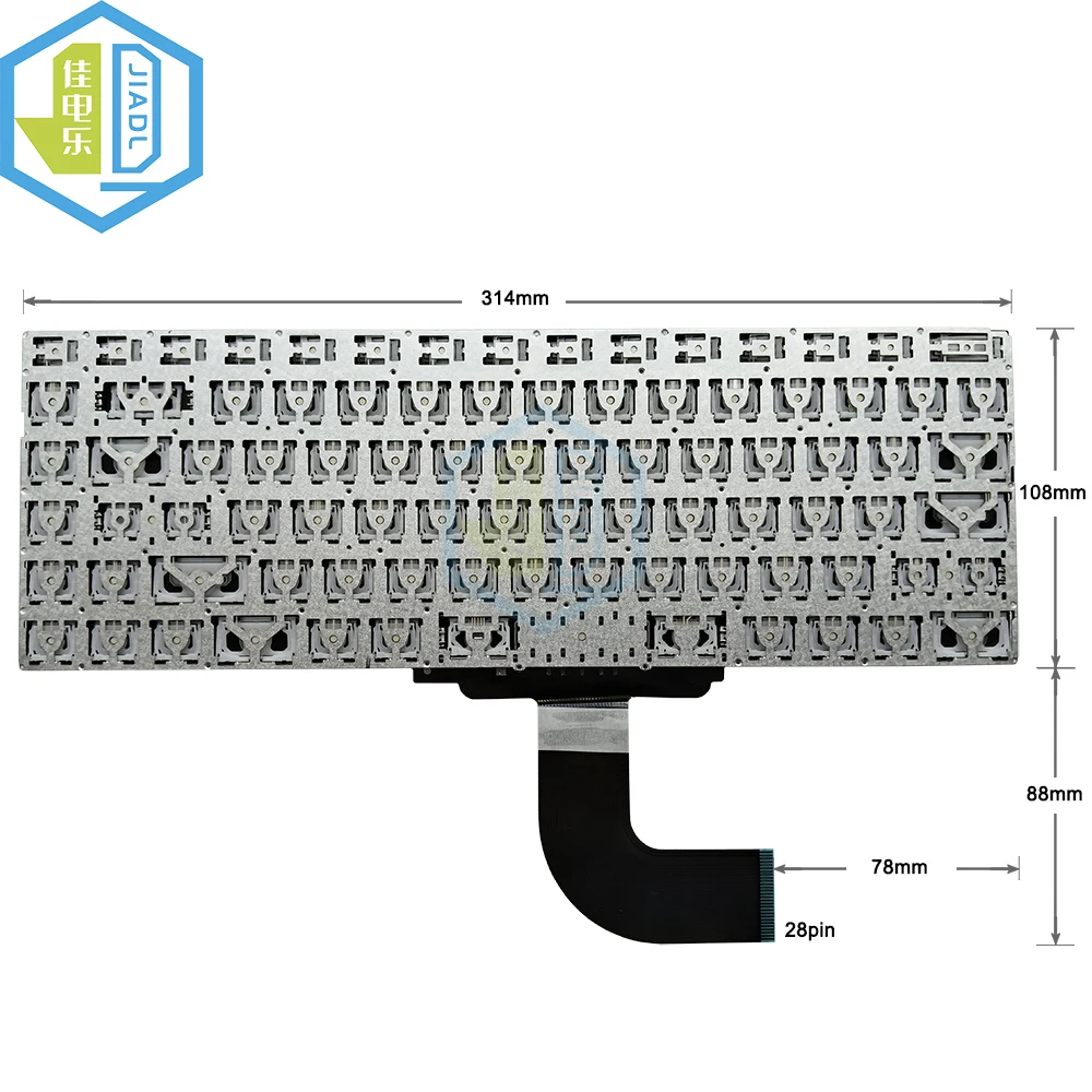 New US English Keyboard For IPASON MB3151080 F0043-080 Notebook Keyboard no backlight