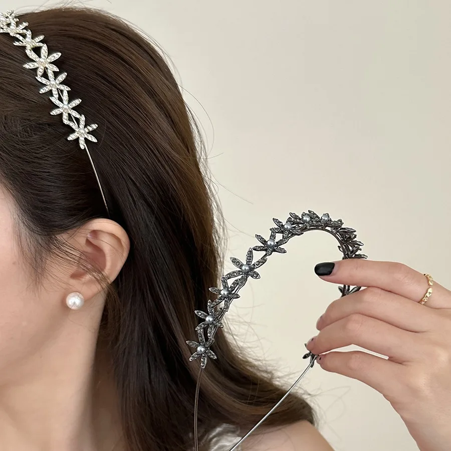 

Ethereal Forest Headband Light Luxury Premium Hair Hoop Elegant Versatile for Women Daily Outdoor Home Party