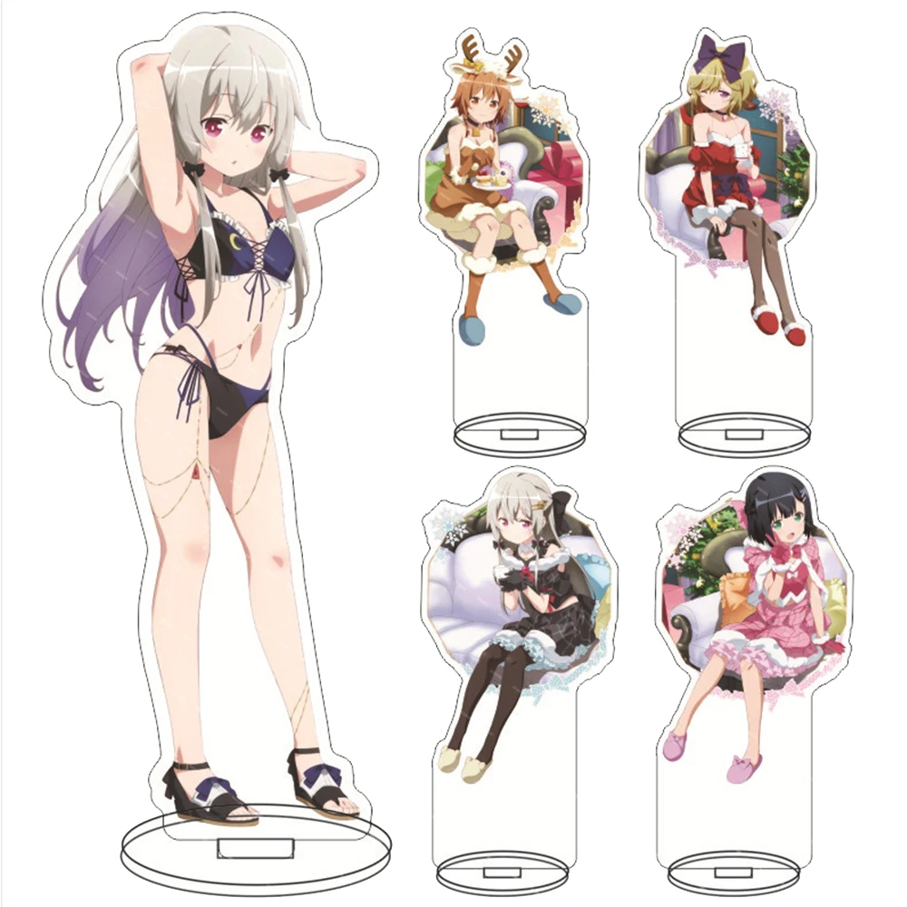 

Anime Ms.Vampire who lives in my neighbourhood Acrylic Stand Model Figures Sophie Twilight Kurai Sakuya Cosplay Xmas Desk Decor